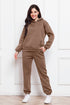 'Sarah' Long Sleeve Hoodie and Pants Set - Celes Fashion